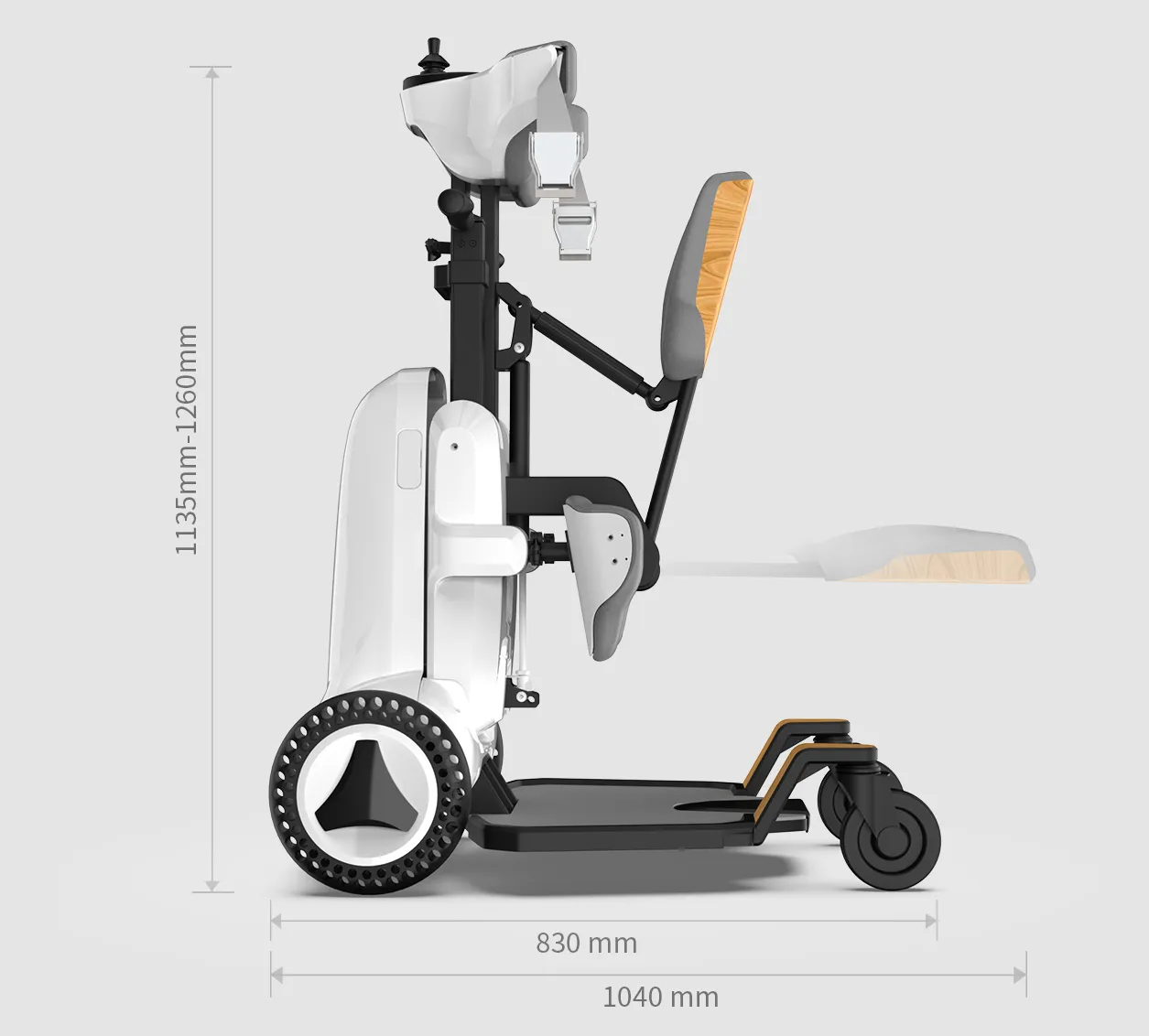 standing wheelchair specification 01